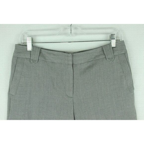Worthington Shorts 10 Gray Womens Modern Fit Bermuda Stretch High Waist - Picture 2 of 6